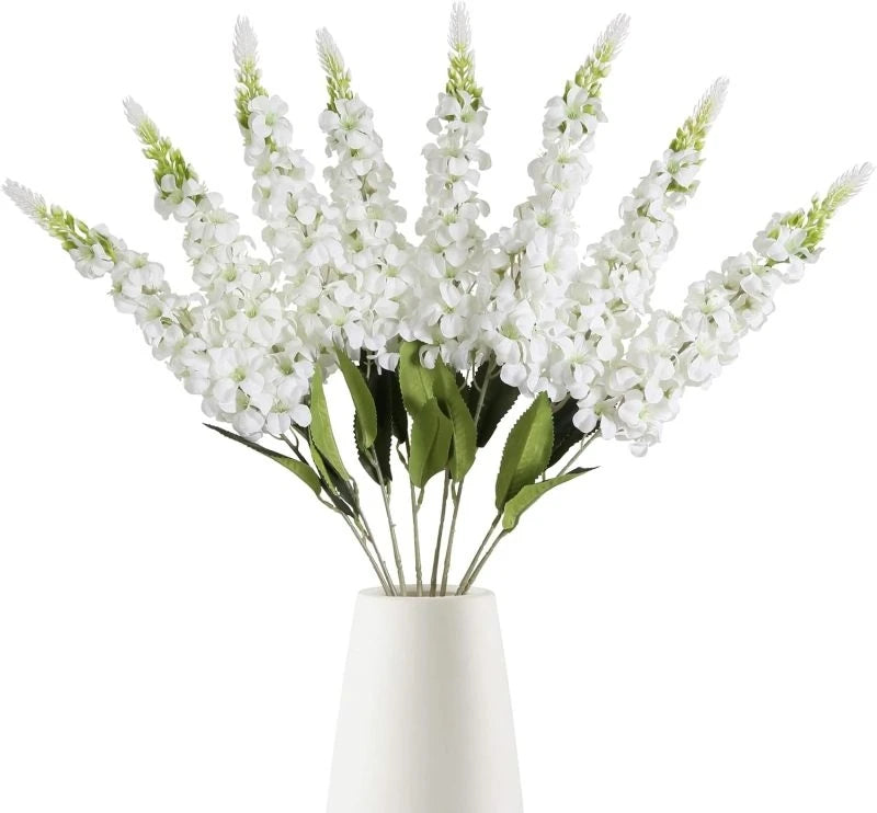 Premium 74cm Hanging Silk Orchid Floral Strings (5-Pack) | Luxury Wedding Arch & Ceremony Garland Decor