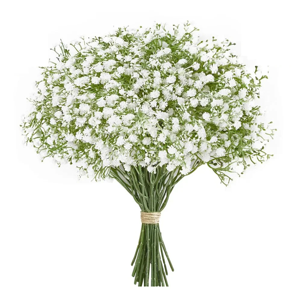 Premium Artificial Baby's Breath Stems | Romantic Gypsophila Wedding & Home Floral Decor