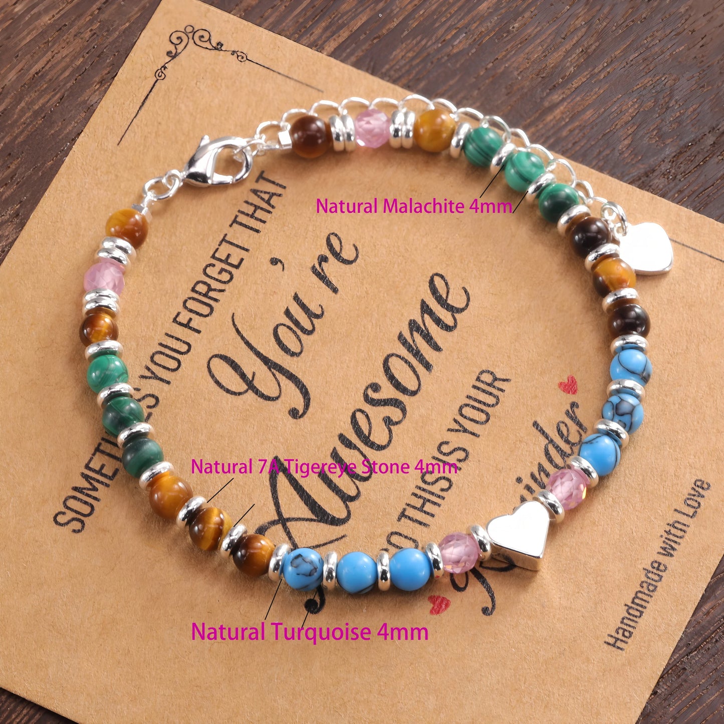 925 Sterling Silver Butterfly Bead String Bracelet