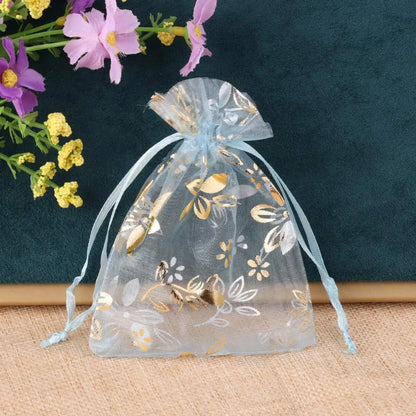 Silk Jewelry Gift Bag Satin Drawstring Pouch For Wedding Party Candy Bag Luxury Jewelry Packing