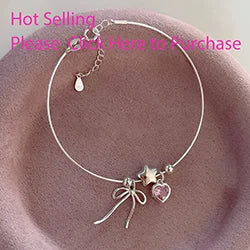 925 Sterling Silver Butterfly Bead String Bracelet