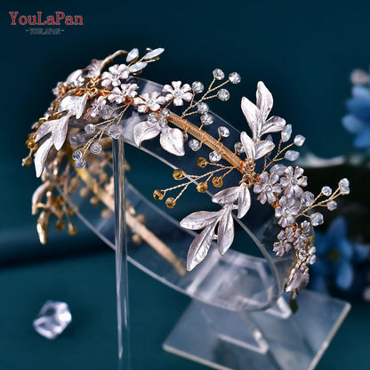 Bohemian Sparkling Rhinestone Bridal Forehead Headband