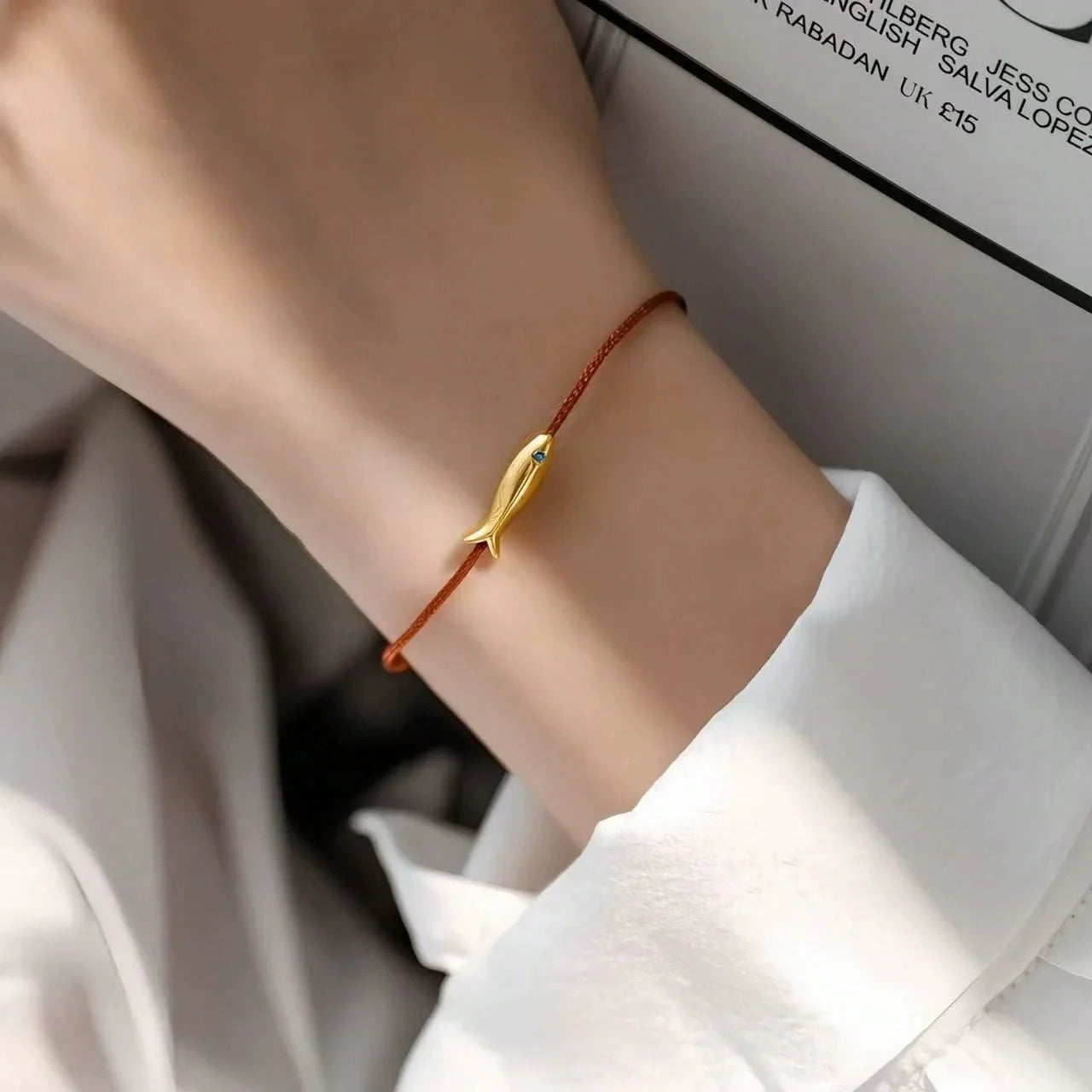 925 Sterling Silver Butterfly Bead String Bracelet