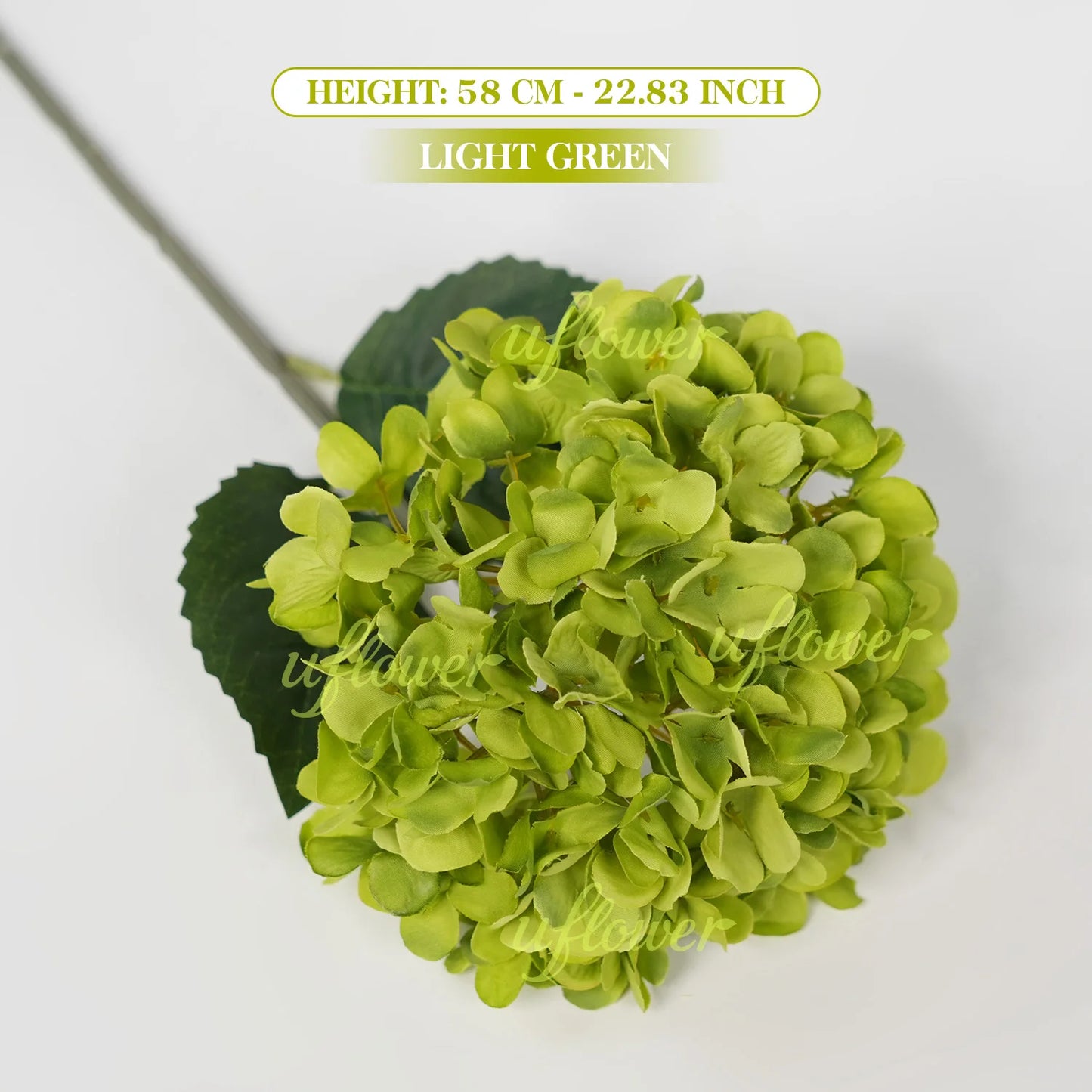 Grand 58cm Silk Hydrangea Artificial Flower Bouquet | Premium Wedding & Home Decor Centerpiece
