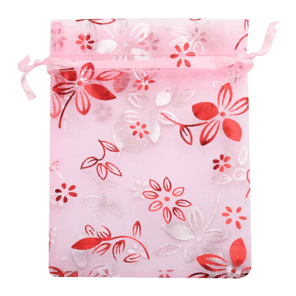 Silk Jewelry Gift Bag Satin Drawstring Pouch For Wedding Party Candy Bag Luxury Jewelry Packing