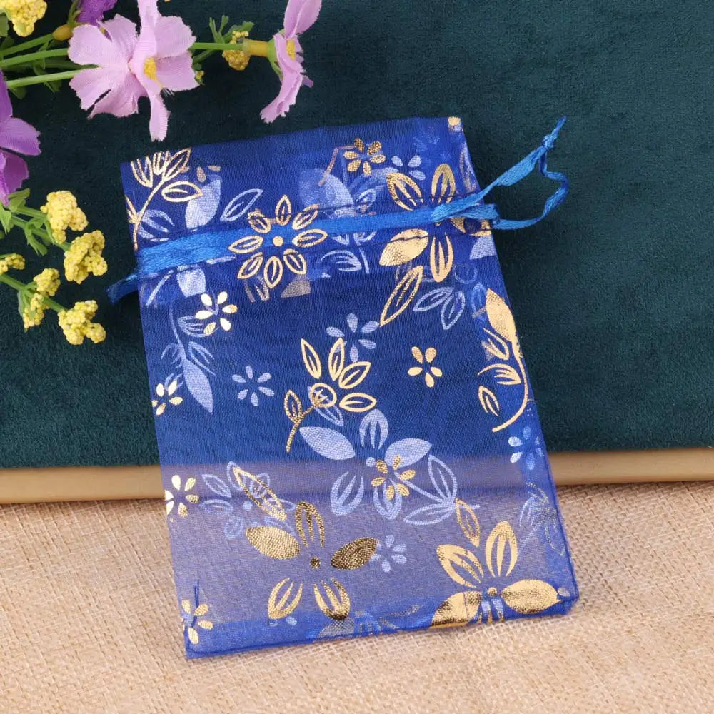 Silk Jewelry Gift Bag Satin Drawstring Pouch For Wedding Party Candy Bag Luxury Jewelry Packing