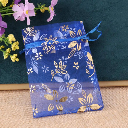 Silk Jewelry Gift Bag Satin Drawstring Pouch For Wedding Party Candy Bag Luxury Jewelry Packing