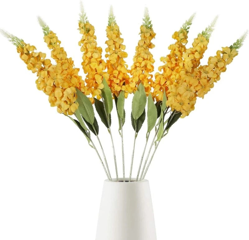 Premium 74cm Hanging Silk Orchid Floral Strings (5-Pack) | Luxury Wedding Arch & Ceremony Garland Decor