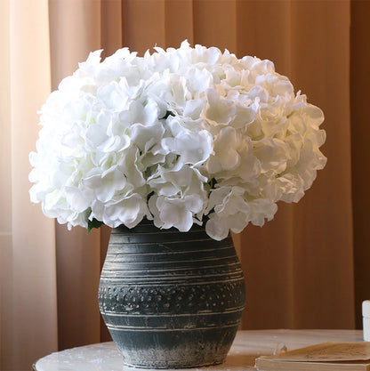 Grand 58cm Silk Hydrangea Artificial Flower Bouquet | Premium Wedding & Home Decor Centerpiece
