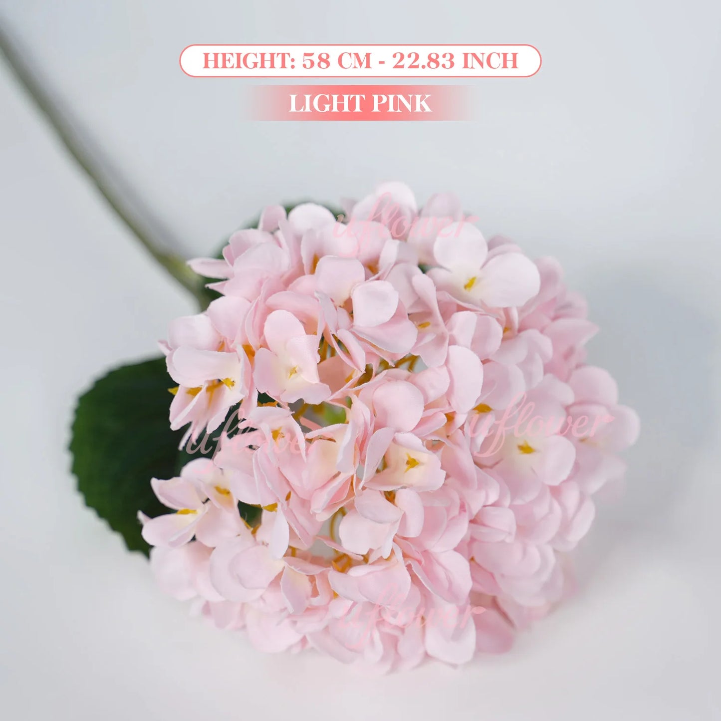 Grand 58cm Silk Hydrangea Artificial Flower Bouquet | Premium Wedding & Home Decor Centerpiece