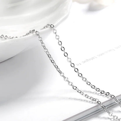 Classic 2ct Moissanite 925 Sterling Silver Pendant Necklace