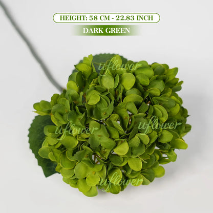 Grand 58cm Silk Hydrangea Artificial Flower Bouquet | Premium Wedding & Home Decor Centerpiece