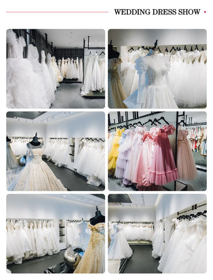 SoDigne Church Simple A Line Wedding Gown For Women Sweetheart Pleats Customized Wedding Dress Long Reception Party Bride Dress