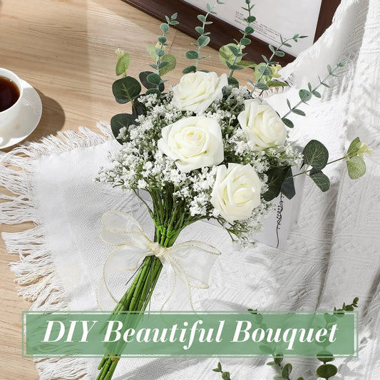 Premium Artificial Baby's Breath Stems | Romantic Gypsophila Wedding & Home Floral Decor