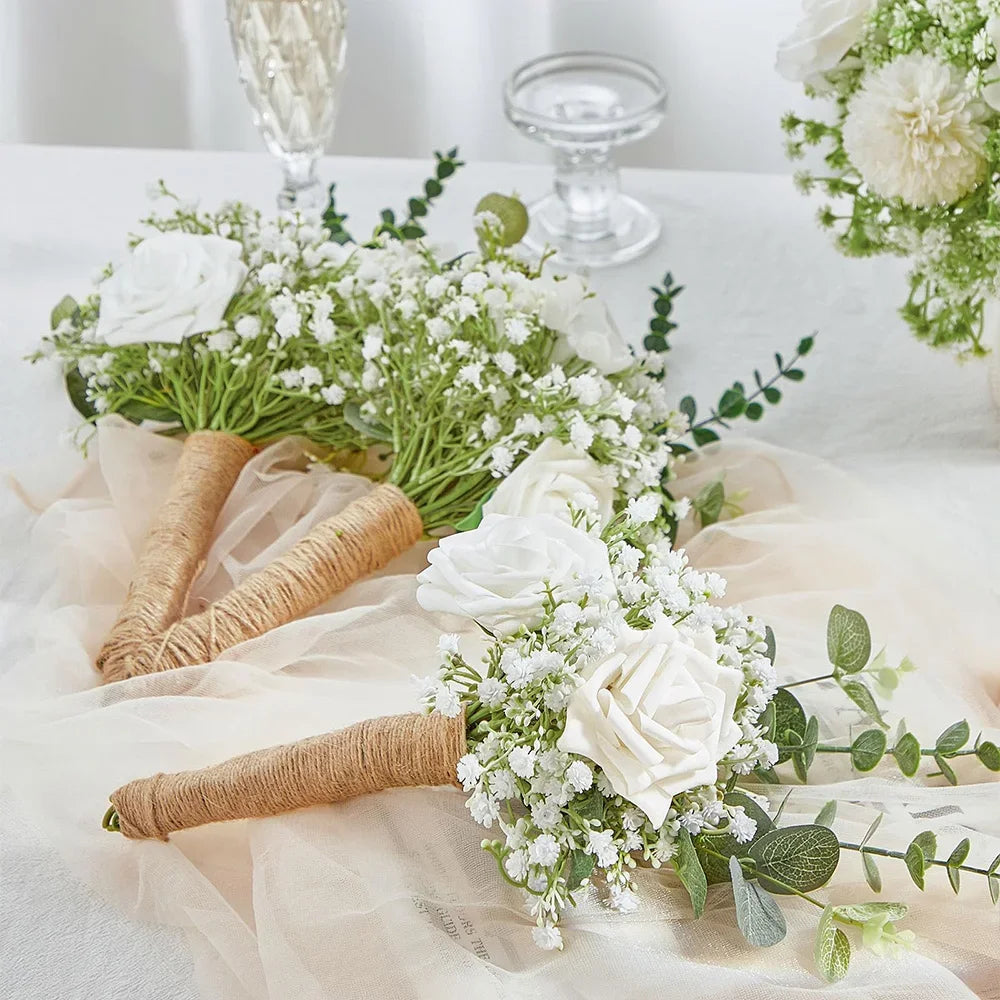 Premium Artificial Baby's Breath Stems | Romantic Gypsophila Wedding & Home Floral Decor
