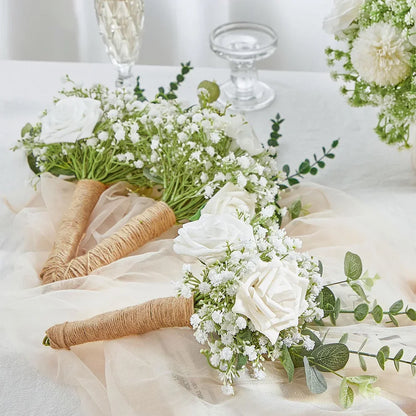 Premium Artificial Baby's Breath Stems | Romantic Gypsophila Wedding & Home Floral Decor