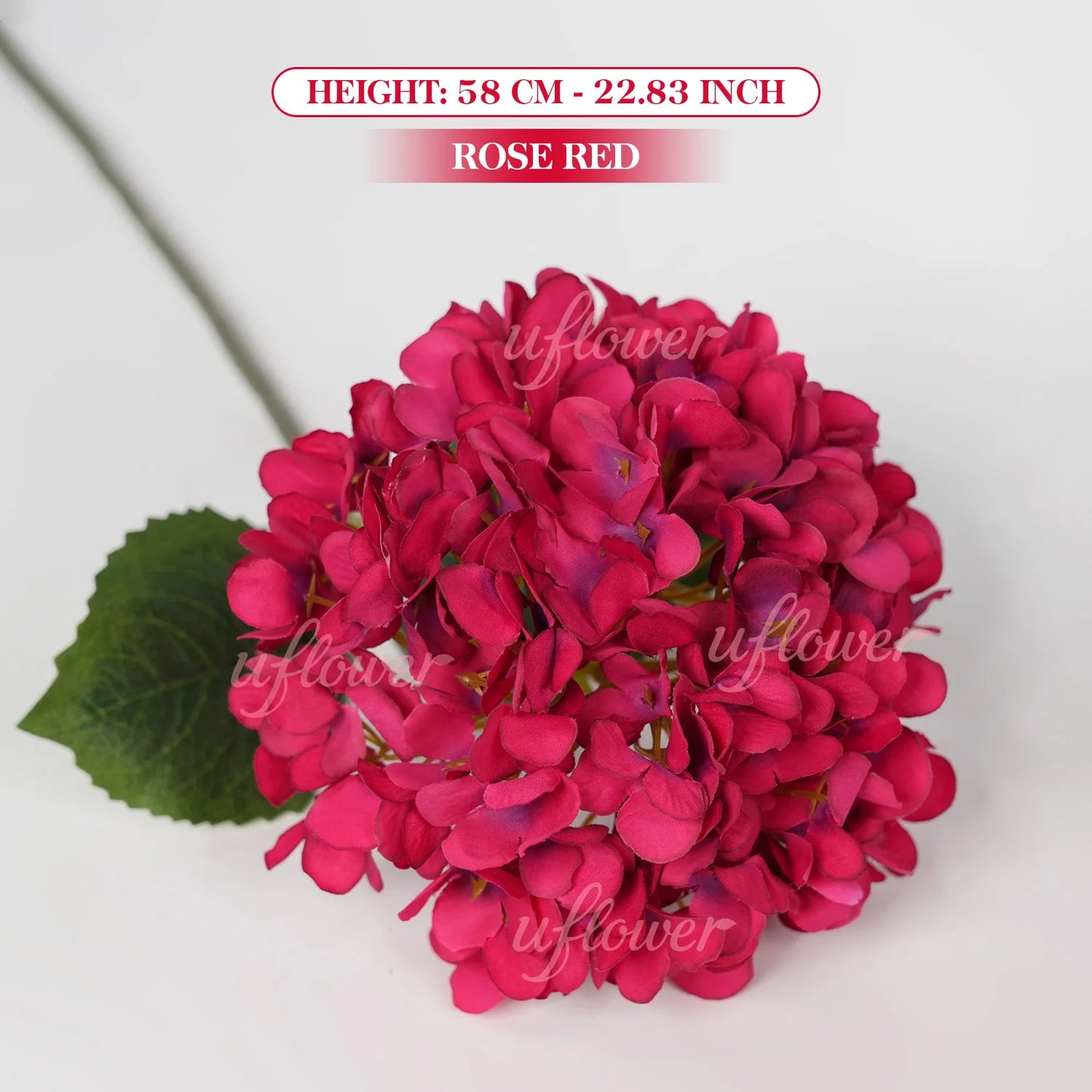 Grand 58cm Silk Hydrangea Artificial Flower Bouquet | Premium Wedding & Home Decor Centerpiece