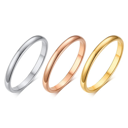 18K Gold Plated Vintage Twisted Rope Ring | Stainless Steel | Women's Wedding & Party Ring