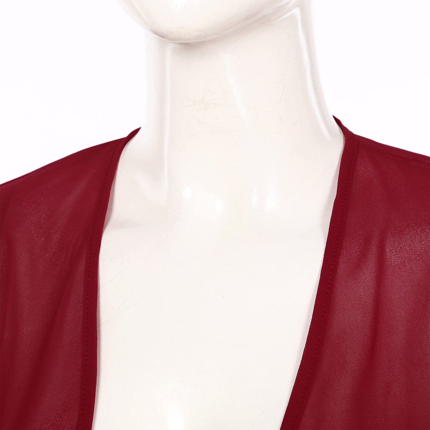 Women 3/4 Sleeve Chiffon Cardigan Bolero Shawls Outerwear Wedding Bridal Party Dress Wraps Beach Vacation Cover Ups Soft Cape