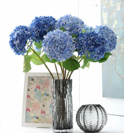 Grand 58cm Silk Hydrangea Artificial Flower Bouquet | Premium Wedding & Home Decor Centerpiece