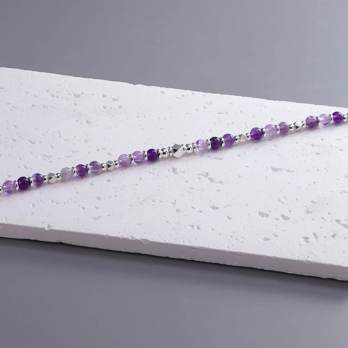 925 Sterling Silver Butterfly Bead String Bracelet