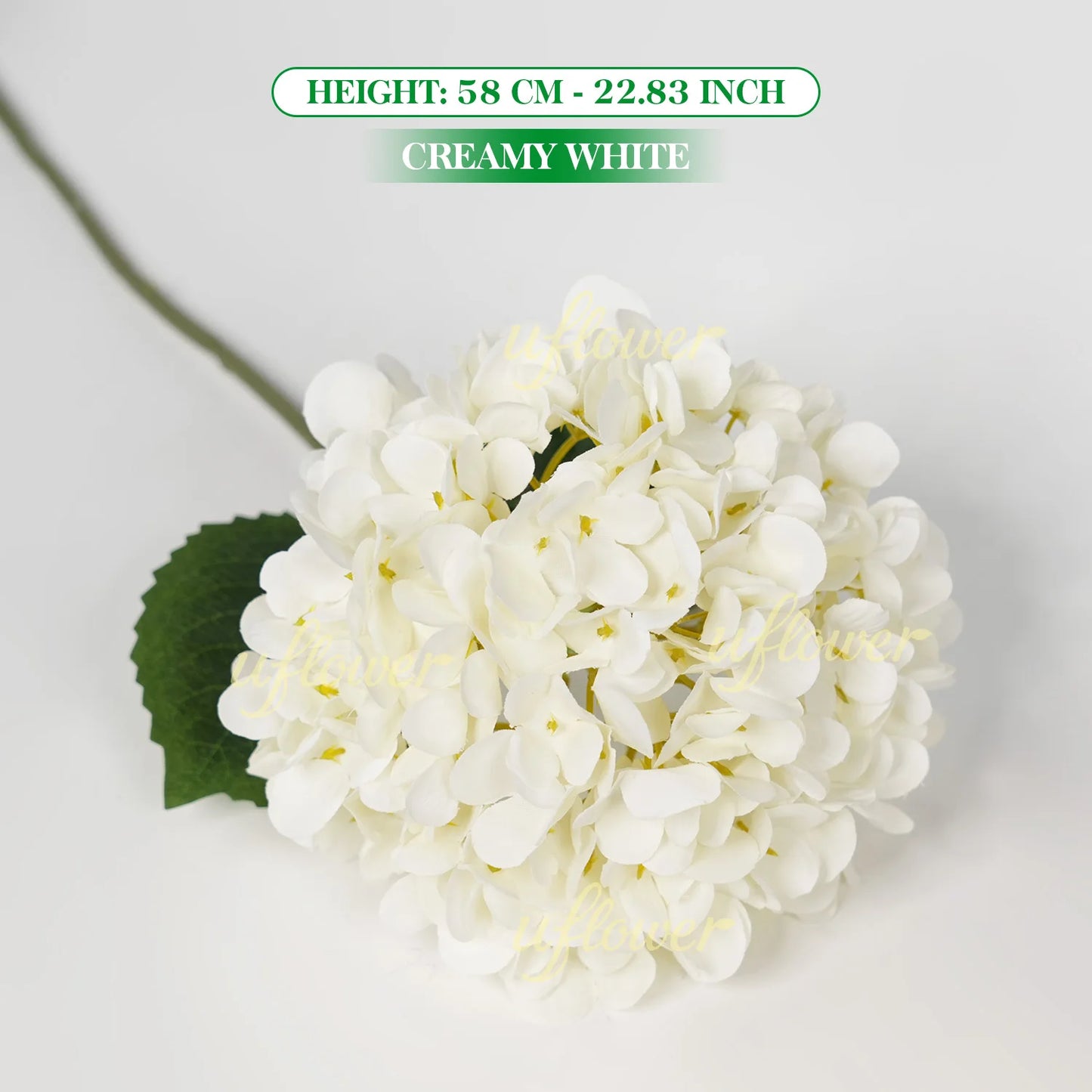Grand 58cm Silk Hydrangea Artificial Flower Bouquet | Premium Wedding & Home Decor Centerpiece
