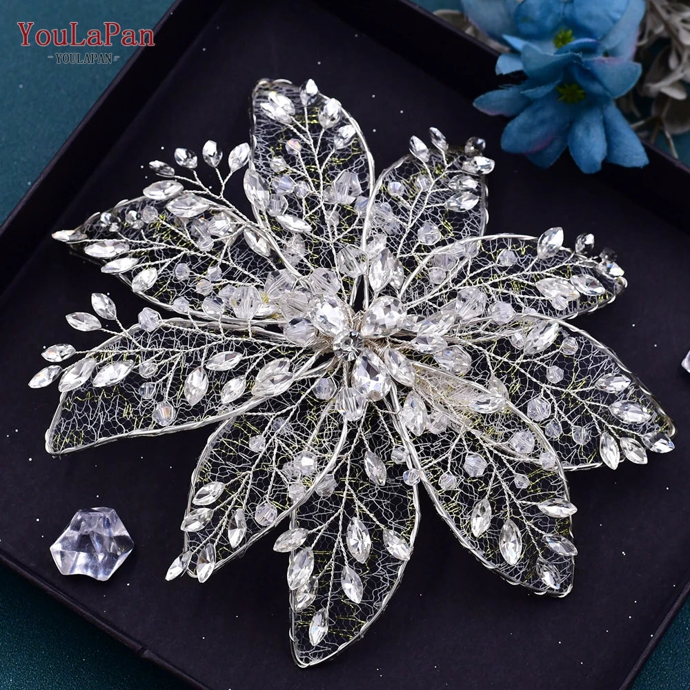 Bohemian Sparkling Rhinestone Bridal Forehead Headband